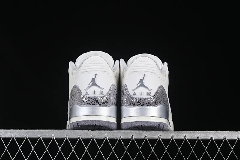 All categories Air Jordan Jordan series basketball shoes Air Jordan 3 Air Jordan 3 "Sail Metallic Silver" AJ3 Joe 3 Metallic Silver CK9246-100